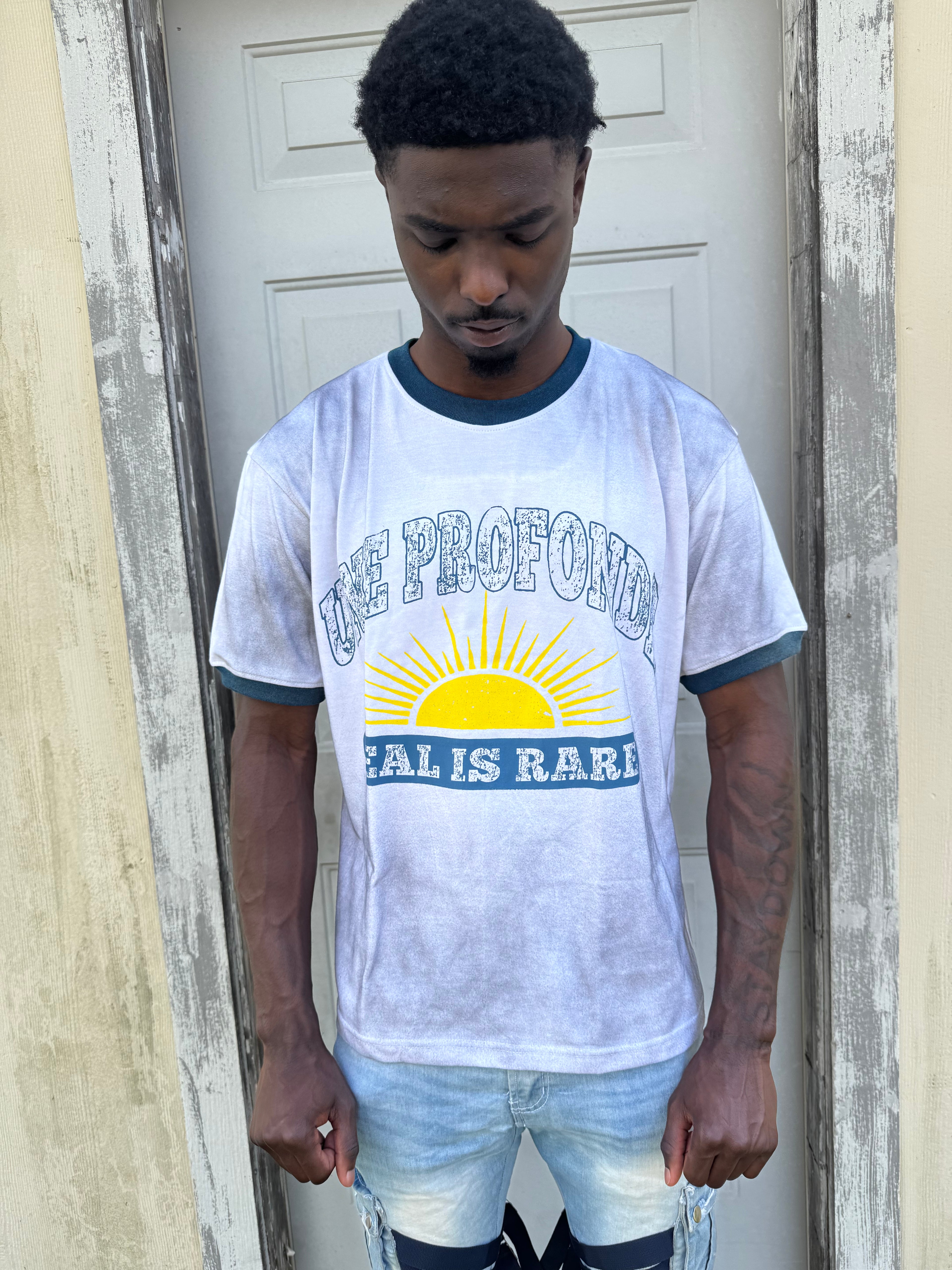 “Real is Rare” Tee - White